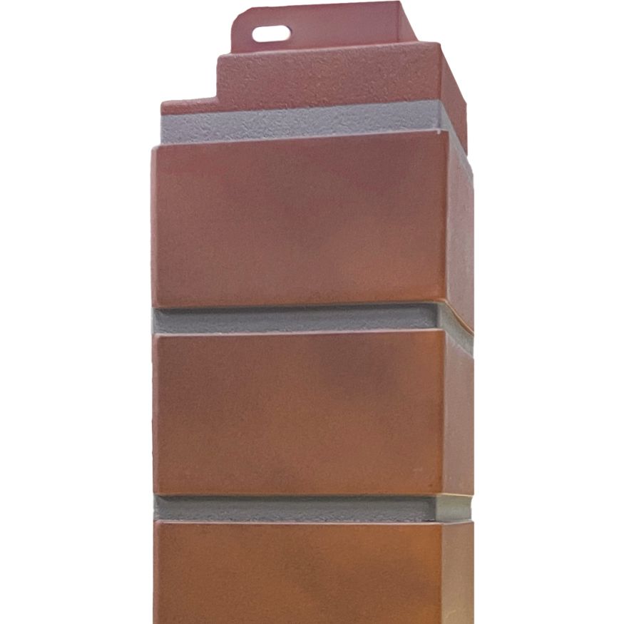 Угол наружный Кирпич облицовочный 3D, Керамический-чёрный купить в Омске