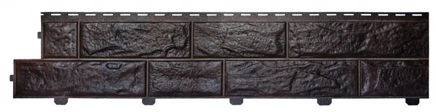 Формованный сайдинг Альта Профиль Камень вулканический, Обсидиан купить в Омске