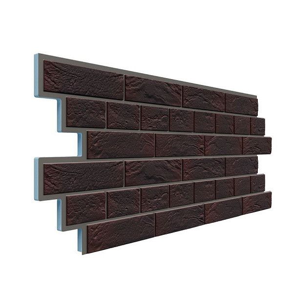 Фасадная термопанель Доломит Венецианский кирпич 20мм, Алтея купить в Омске