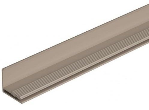 Фасадный L-профиль бежевого цвета купить в Омске