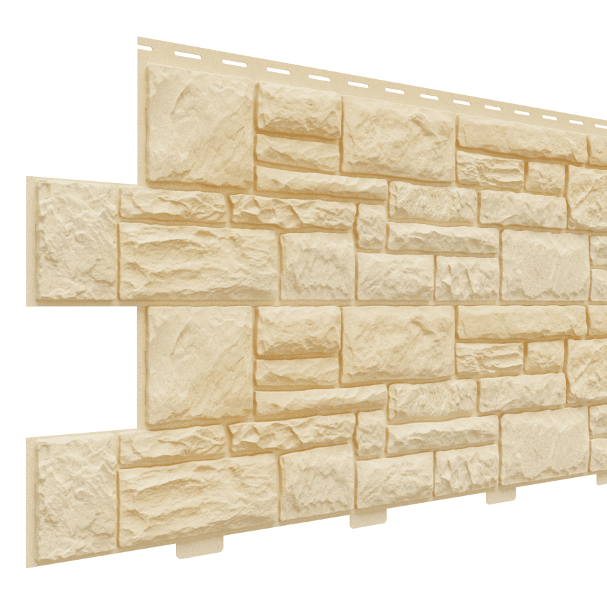 Фасадная панель Доломит, Крымский берег, Песочный купить в Омске