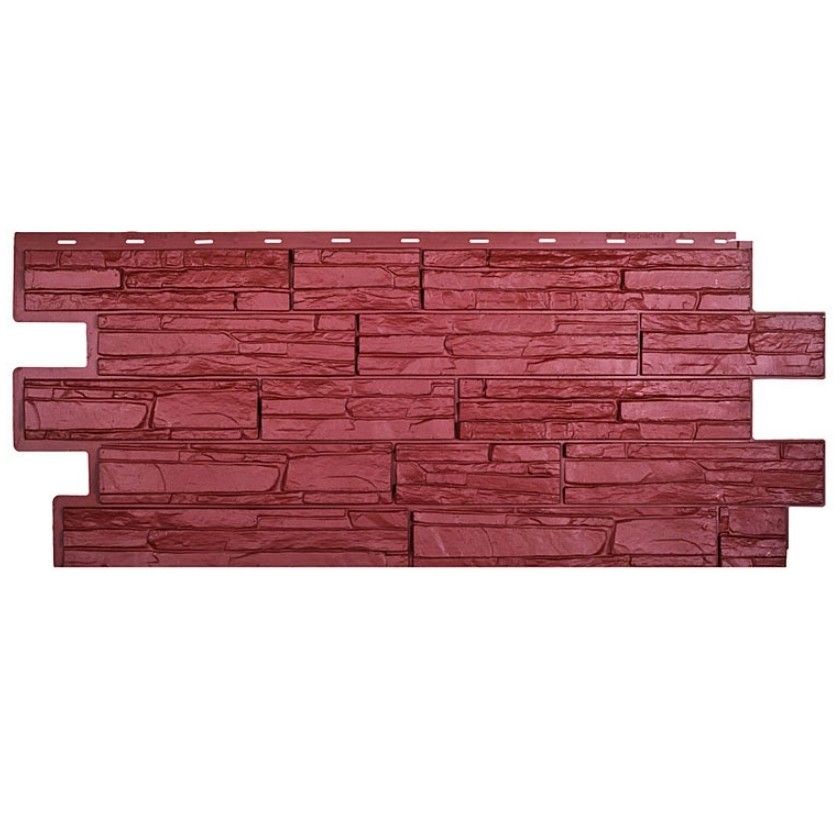 Фасадная панель T-Сайдинг, Альпийская Сказка, Красный купить в Омске