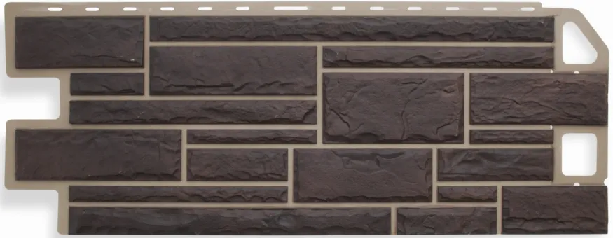 Фасадная панель Альта-профиль Камень Жжёный купить в Омске