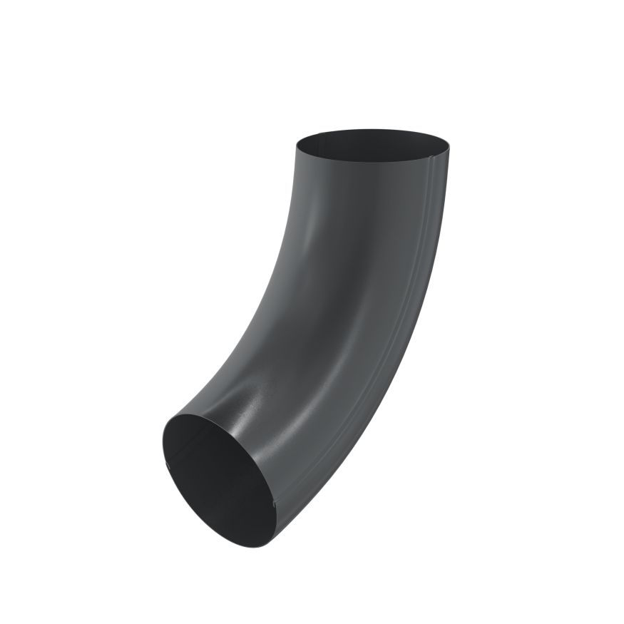 Колено универсальное Aquasystem, PU MATT, RAL 7024 Тёмно-серый 150/100 купить в Омске