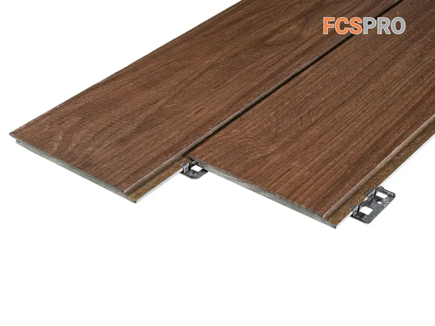 Фиброцементная панель FCSPRO Decor Wood Click Береза купить в Омске