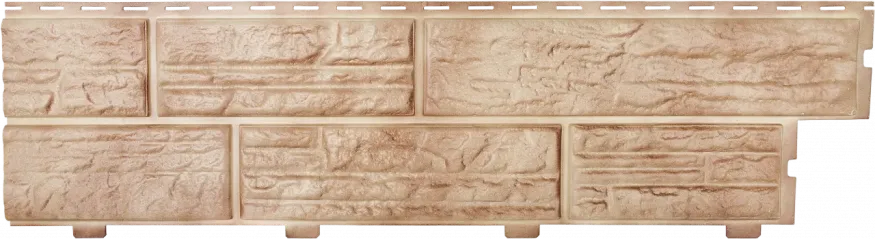 Формованный сайдинг Альта Профиль Сланцевая порода, Бежевый купить в Омске