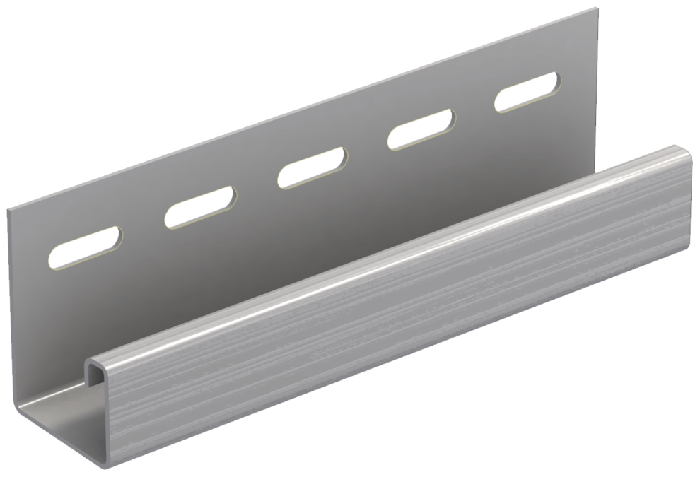 J-планка Ю-пласт, Классик, Серый купить в Омске