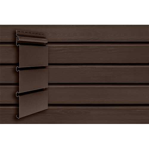 Сайдинг Архитектурный Планкен Grand Line Цвет Темный Дуб купить в Омске
