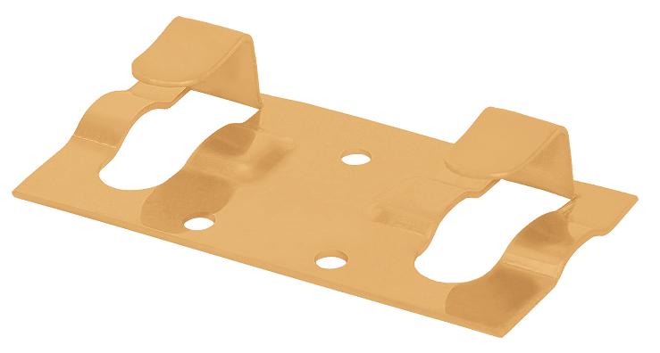 Стартовый кляймер Grinder для установки наличника бежевого цвета. купить в Омске