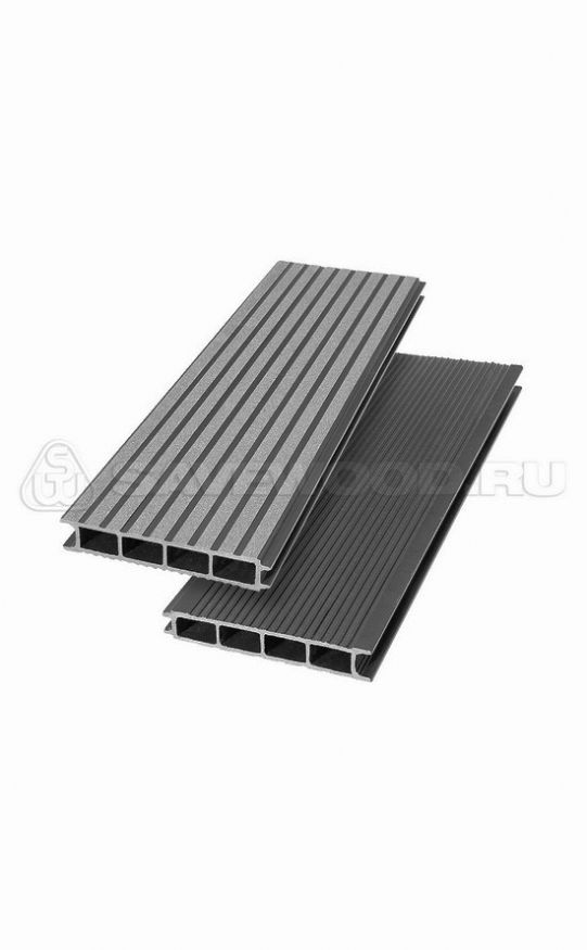 Террасная доска ДПК SaveWood, SW Ulmus, Графит купить в Омске