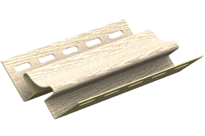 Внутренний угол Ю-Пласт, Timberblock Ясень, Золотистый оттенок купить в Омске