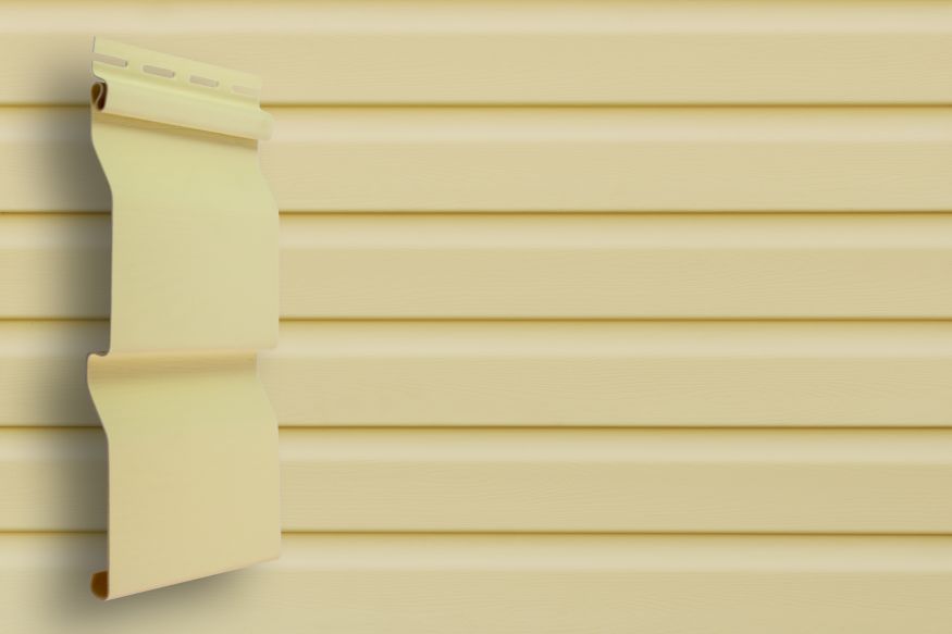 Сайдинг Grand Line, Корабельная доска, Цвет: Ваниль, Длина: 3,6 м купить в Омске