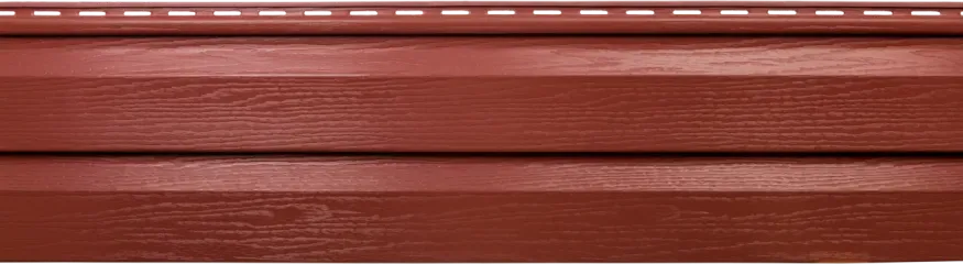 Акриловый сайдинг Альта-профиль Канада Плюс Премиум, Красный  купить в Омске