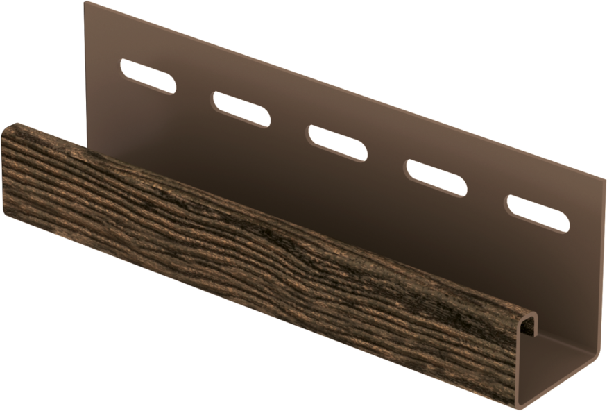 J-планка Ю-Пласт, Hokla S-Lock Щепа, Каштановый купить в Омске