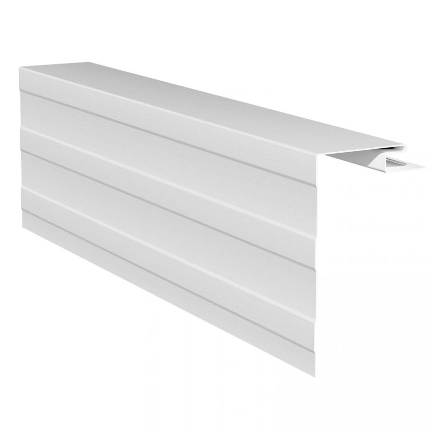 Приоконный профиль для сайдинга, белый купить в Омске