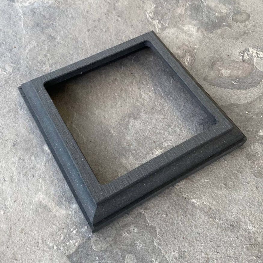 Юбка столба для ДПК ограждений EasyDecking, Wood-X, Черное дерево купить в Омске