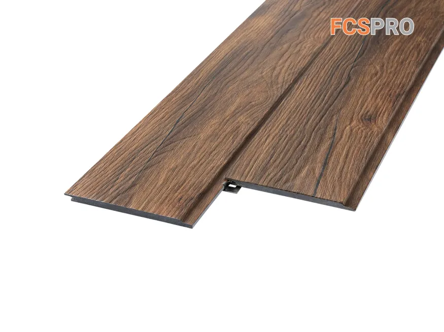 Фиброцементная панель FCSPRO Decor Wood Click Кедр купить в Омске