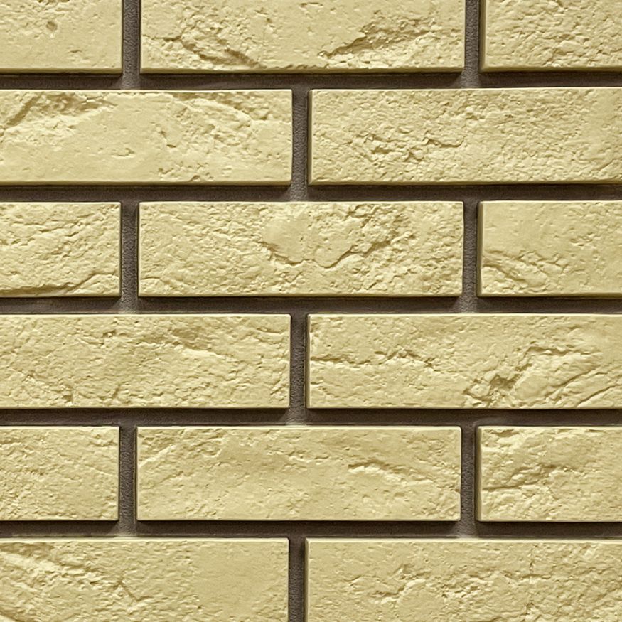 Фасадная панель FineBer, Баварский кирпич, Песочный цвет. купить в Омске