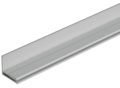 Дымчатый фасадный L-образный профиль купить в Омске