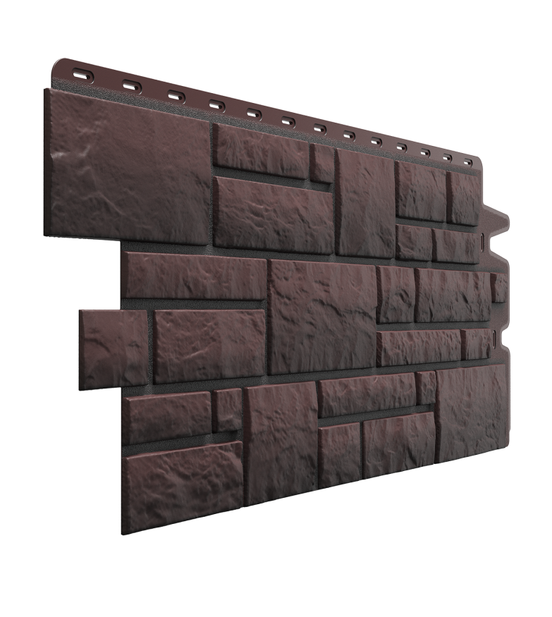 Фасадная панель Docke Burg, Тёмный купить в Омске