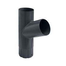 Тройниковое соединение для труб, Grand Line, Серый (RAL 7024)