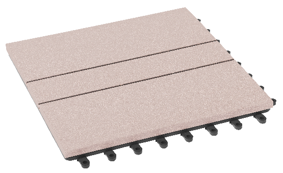 Модульный паркет ДПК GRINDERDECO Комфорт 1 Светлый дуб купить в Омске