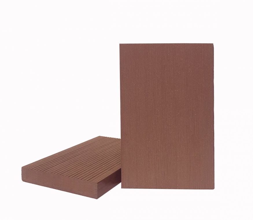 Террасная доска ДПК Terrapol Смарт (Полнотелая без паза) Абрикос купить в Омске