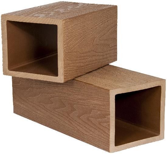 Опорный столб Polivan SINGARAJA с 3D текстурой дерева, песочный цвет. купить в Омске