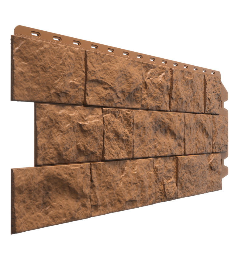 Фасадная панель Docke Fels Терракотовый купить в Омске