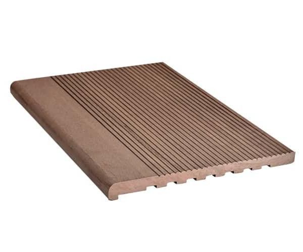 Ступень из ДПК Dortmax в цвете венге купить в Омске