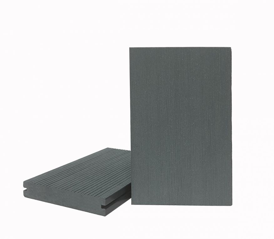 Террасная доска из ДПК Terrapol Смарт (полнотелая с пазом) Чёрное дерево купить в Омске