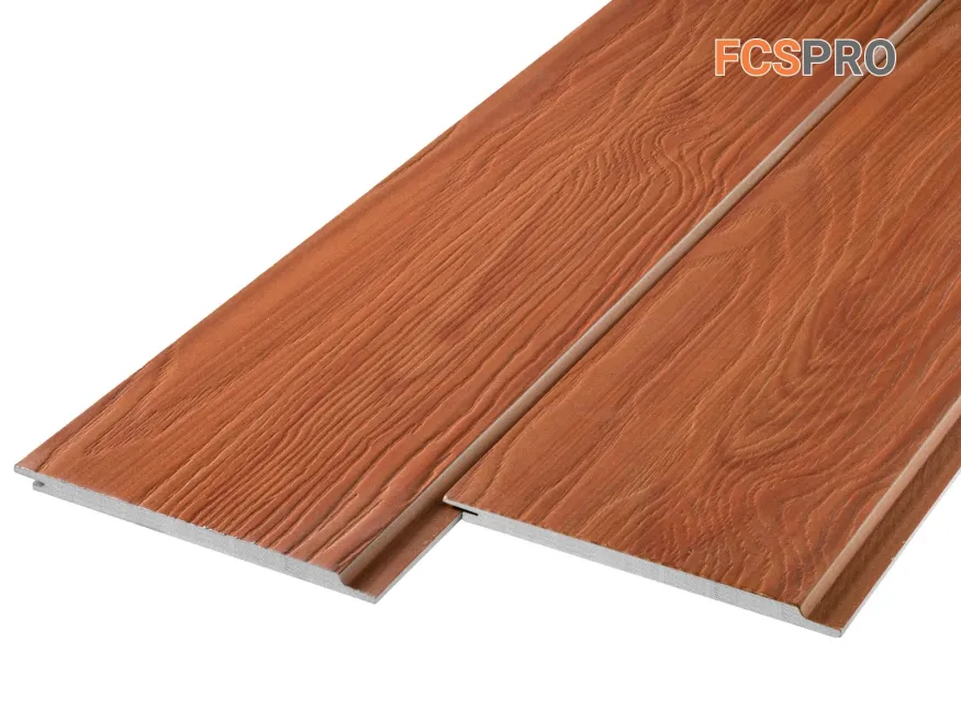 Фиброцементная панель FCSPRO Decor Wood Click Термо береза купить в Омске