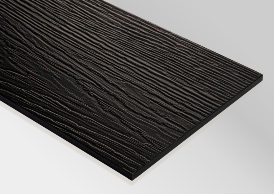 Фиброцементный сайдинг Fibraplank, Графитовый черный / RAL 9011 купить в Омске