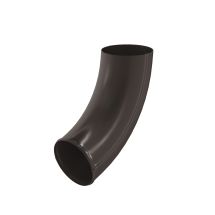 Отвод трубы Aquasystem, PU MATT, RAL 8017 Темно Коричневый 150/100