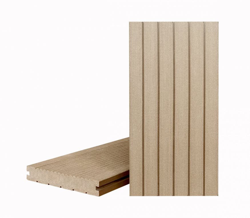 Террасная доска ДПК Terrapol Классик (Полнотелая с пазом) Арахис купить в Омске