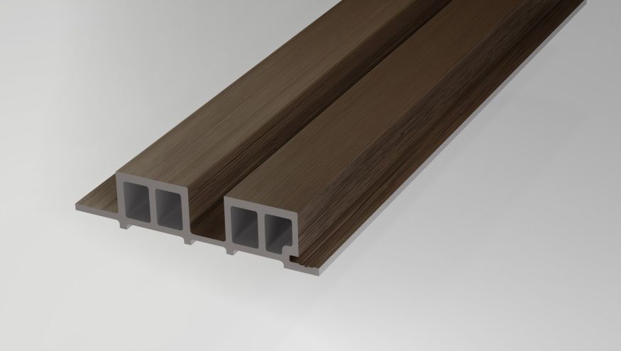 Реечная панель Woodwex, Lines, Milk Chocolate купить в Омске