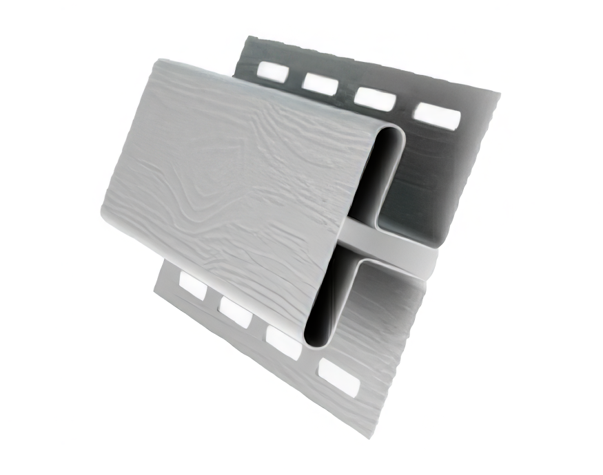 H-профиль для сайдинга, белый соединительный элемент купить в Омске