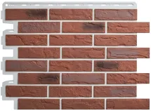 Фасадная панель Альта-Профиль, Кирпич Рижский 04