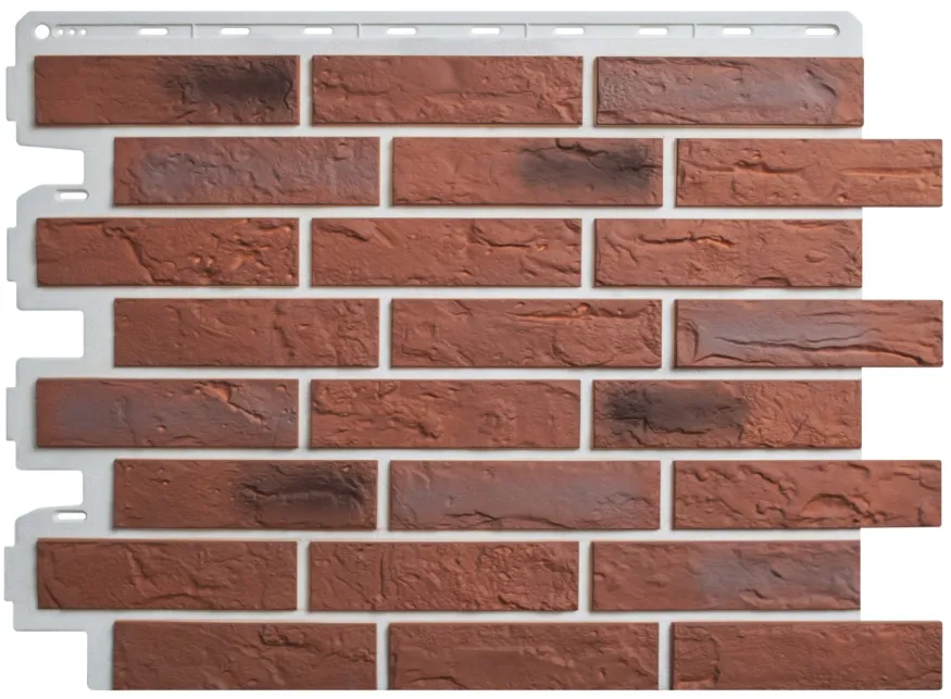 Фасадная панель Альта-Профиль, Кирпич Рижский 04 купить в Омске
