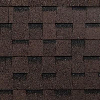 Двухслойная ламинированная черепица Shinglas, Фазенда, Цвет: Коричневый купить в Омске