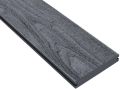 Террасная доска ДПК Outdoor 3D полная NEVADA/CALIFORNIA черного цвета. купить в Омске