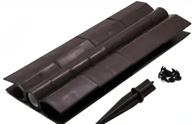 Угловой шарнир для грядок ДПК 300 мм, коричневый купить в Омске