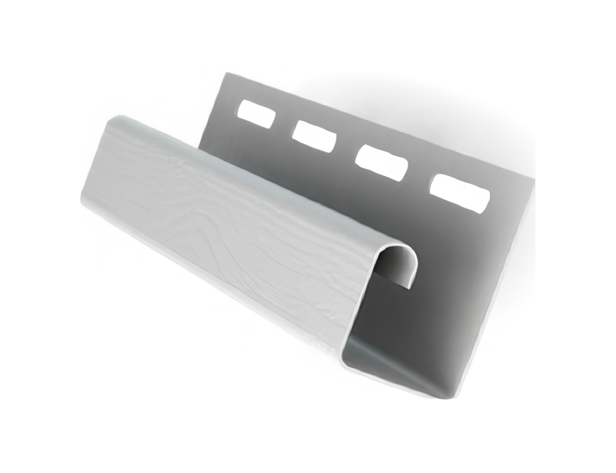 Белый J-профиль для сайдинга купить в Омске