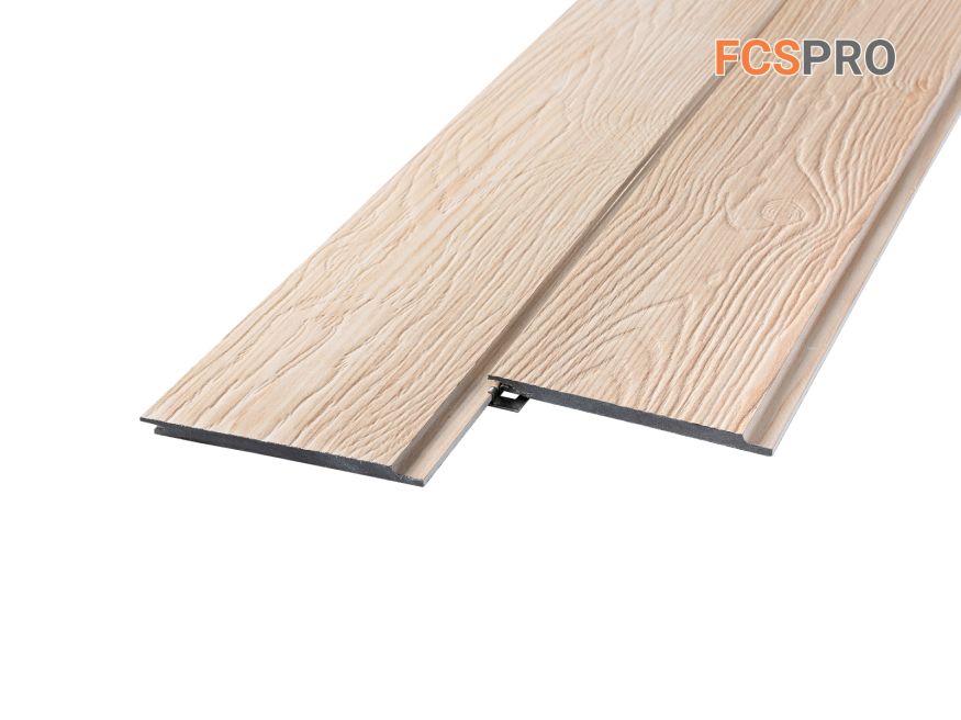 Фиброцементная панель FCSPRO Decor Wood Click Ясень купить в Омске