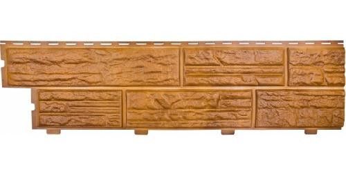 Формованный сайдинг Альта Профиль Сланцевая порода, Золотистый купить в Омске