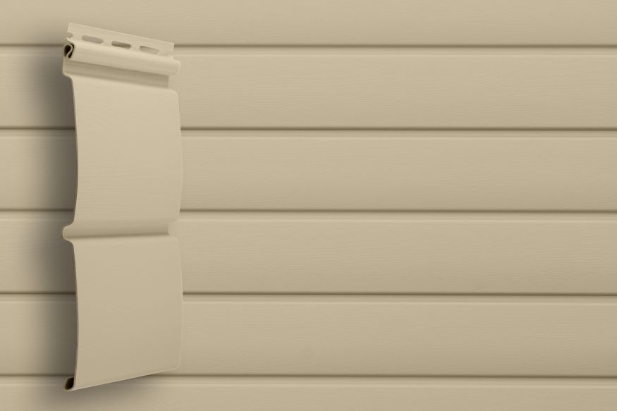 Сайдинг Grand Line, Блок-хаус D4.8 Песочный купить в Омске