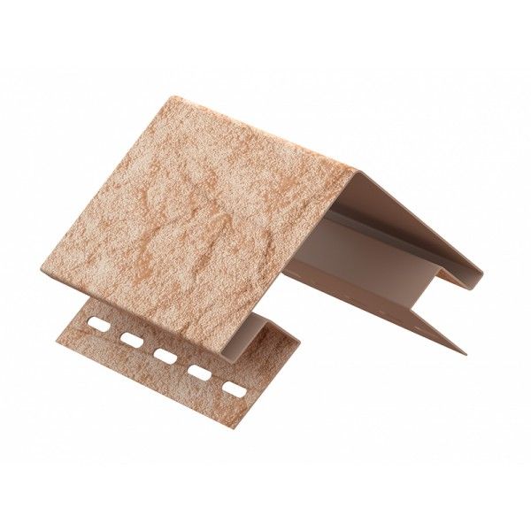 Наружный угол Ю-пласт, Стоун Хаус Камень, Золотистый купить в Омске