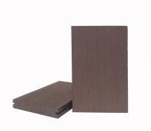 Террасная доска из ДПК Terrapol Смарт (полнотелая с пазом) Орех Милано