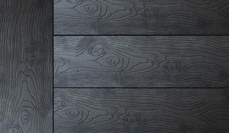 Террасная доска DPK Outdoor 3D полнотелая STORM/OCEAN BLACK черного цвета купить в Омске