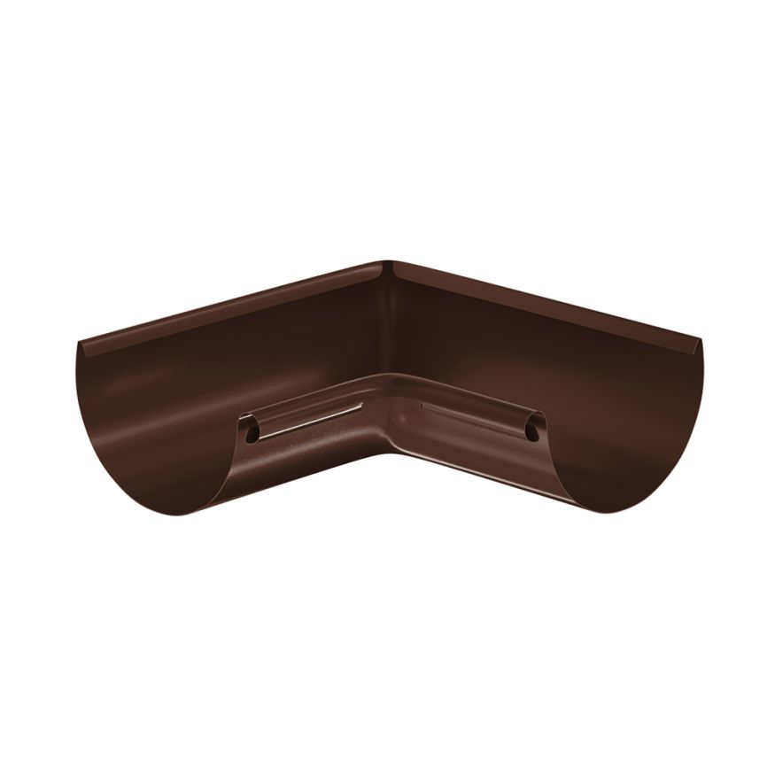 Угол желоба внутренний Aquasystem, RAL 8017 Коричневый 125/90 купить в Омске